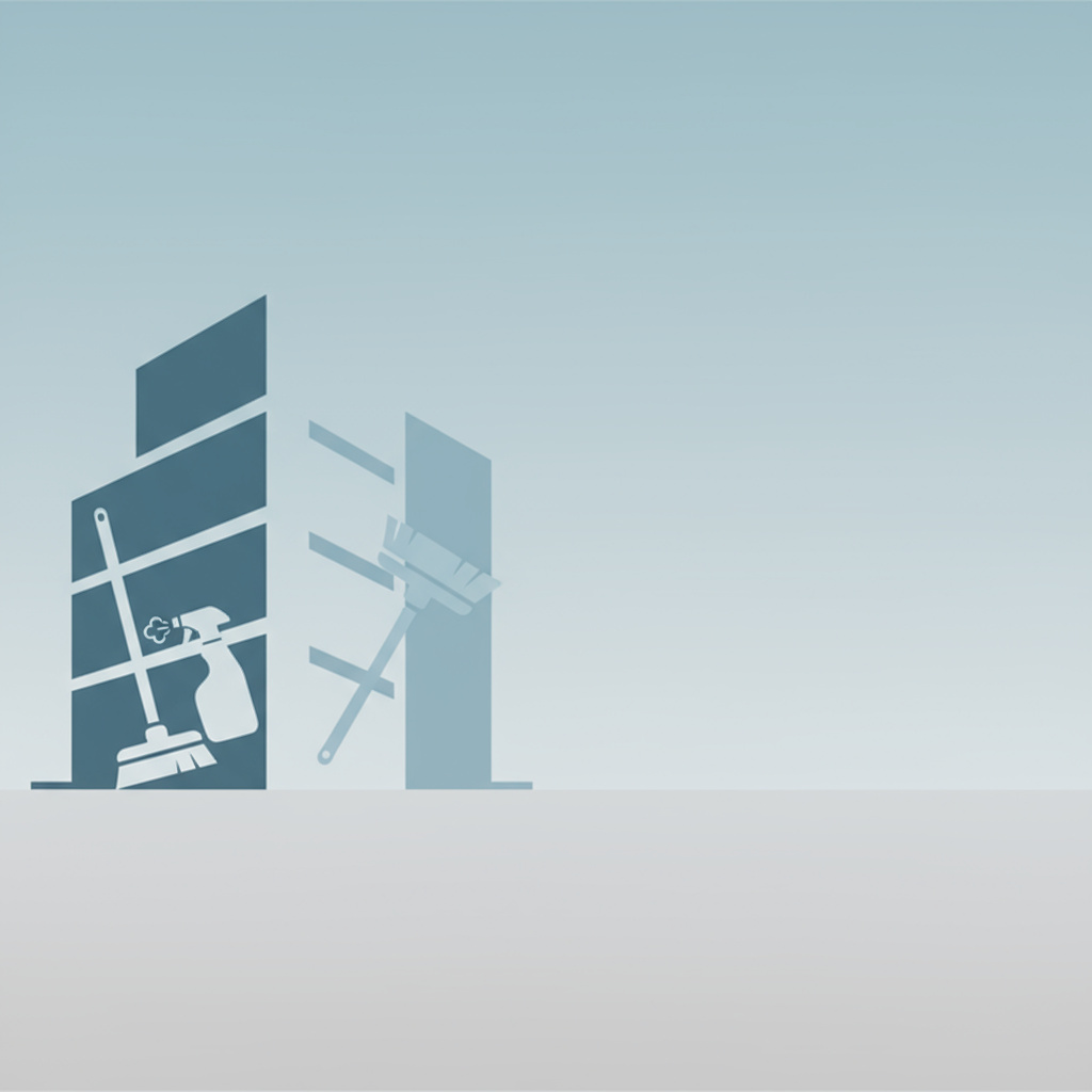 Abstract building silhouette header graphic